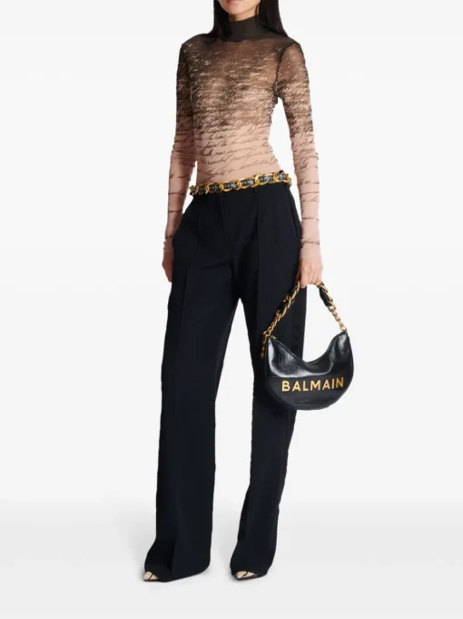 BALMAIN Soft Moon 1945 shoulder bag