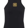 BALMAIN Tank top with embroidery