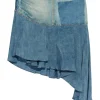 BALMAIN Asymmetric midi skirt
