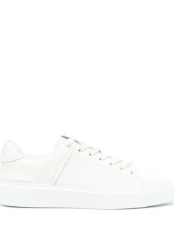 BALMAIN B-Court leather sneakers