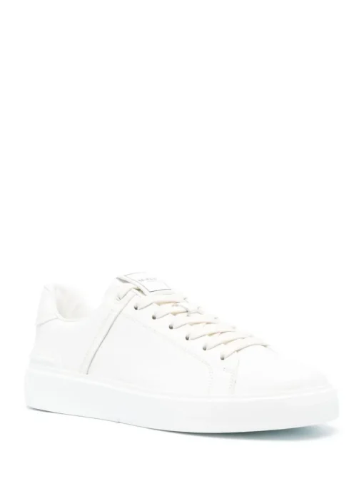 BALMAIN B-Court leather sneakers