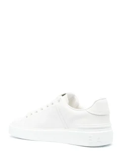 BALMAIN B-Court leather sneakers