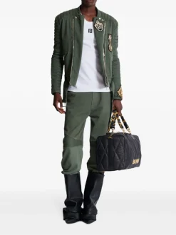 BALMAIN Tank top with embroidery