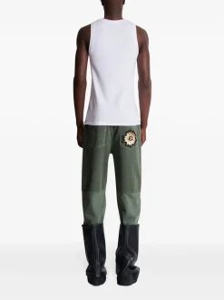 BALMAIN Tank top with embroidery