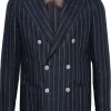 BARBA Blazer doppiopetto gessato