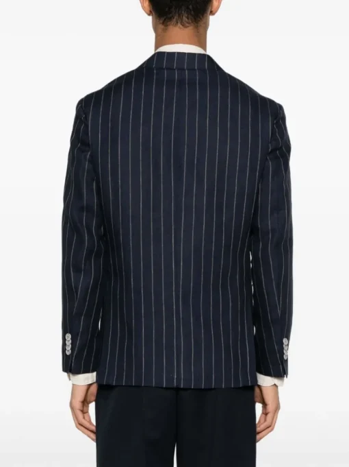 BARBA Blazer doppiopetto gessato
