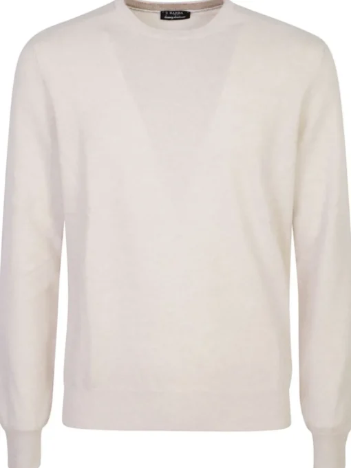 BARBA , maglia colore biege