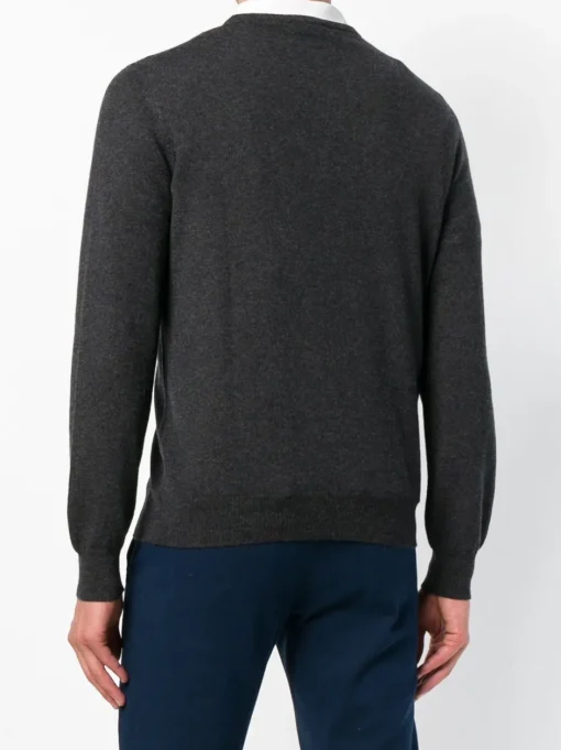 BARBA Maglione con bordo a coste