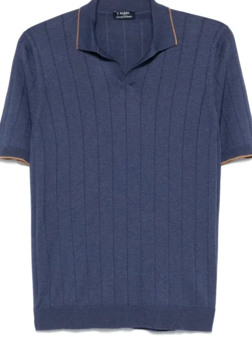 BARBA Silk polo shirt