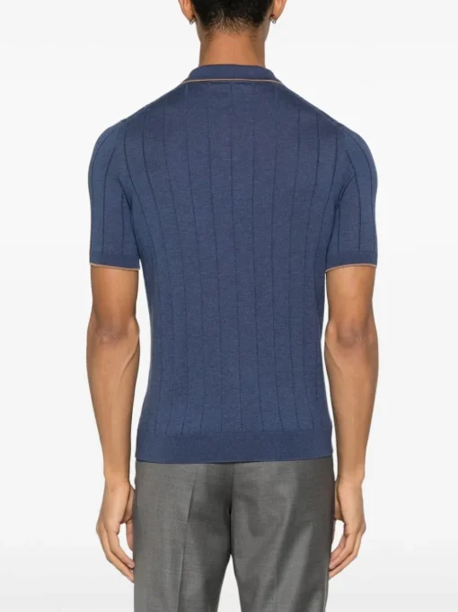 BARBA Silk polo shirt