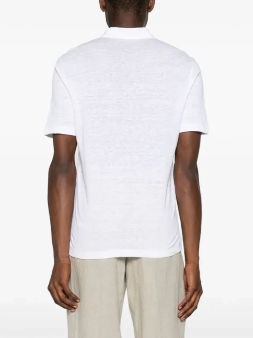 BARBA V-neck polo shirt
