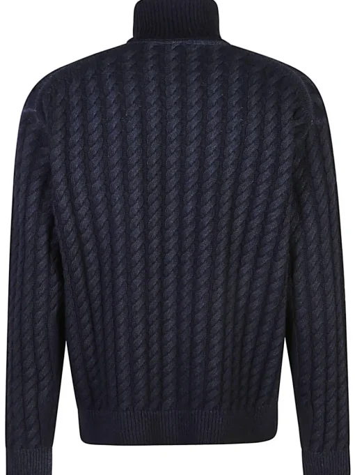 BARENA Maglione a maglia intrecciata