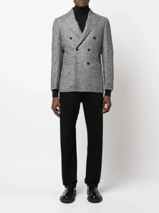 BARBA Blazer misto lana multicolor