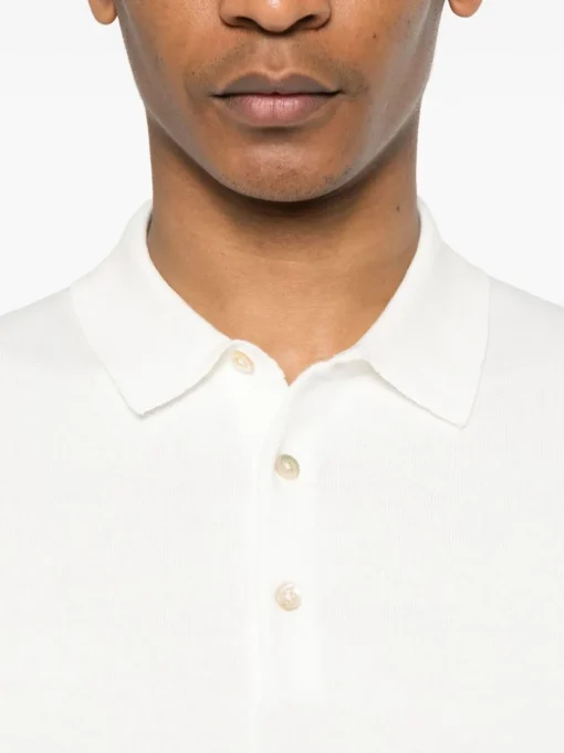 BOGLIOLI Cotton polo with logo embroidery