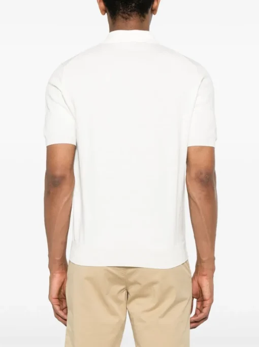 BOGLIOLI Cotton polo with logo embroidery