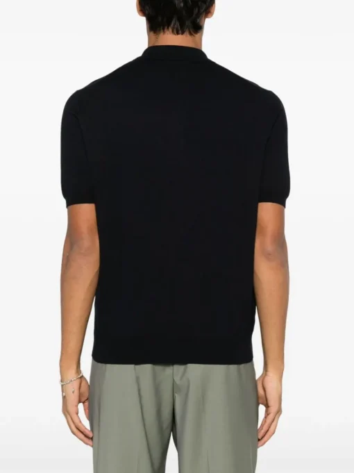 BOGLIOLI ribbed polo