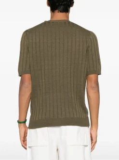 BOGLIOLI ribbed t-shirt