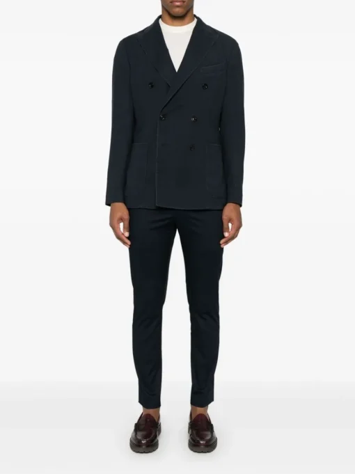 BOGLIOLI Double-breasted blazer with peak lapels