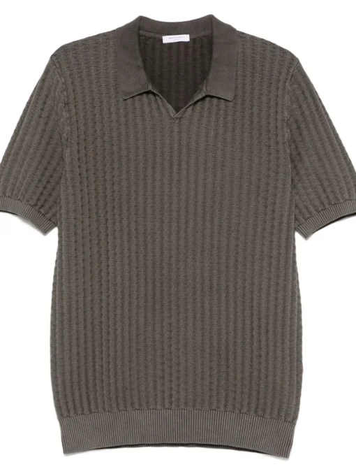 BOGLIOLI knitted polo shirt