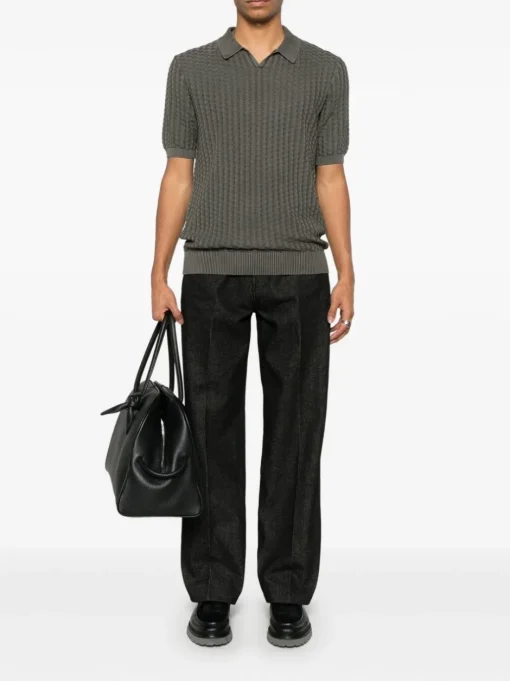 BOGLIOLI knitted polo shirt