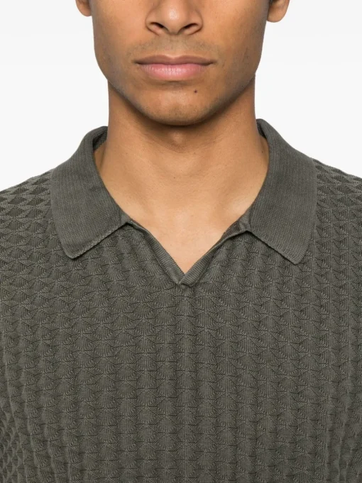 BOGLIOLI knitted polo shirt