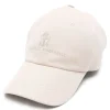 BRUNELLO CUCINELLI Baseball hat with embroidery