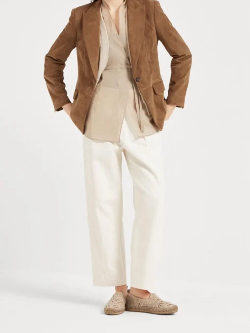 BRUNELLO CUCINELLI Chino with pleats