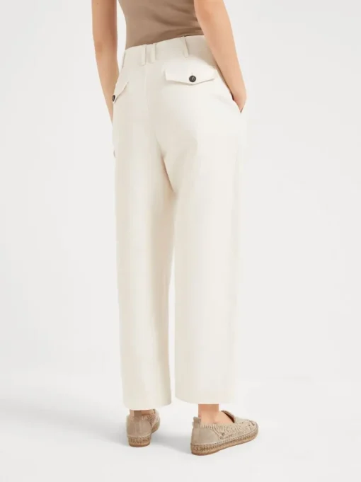 BRUNELLO CUCINELLI Chino with pleats
