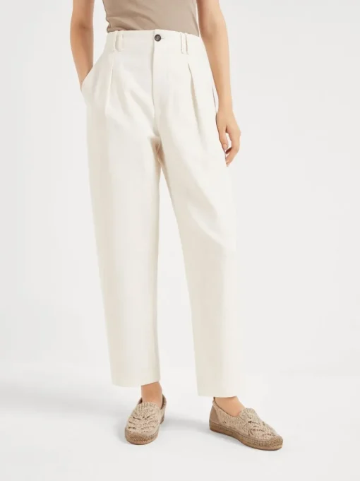 BRUNELLO CUCINELLI Chino with pleats