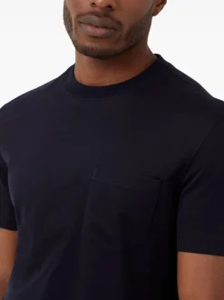 BRUNELLO CUCINELLI Crew-neck T-shirt with patch pockets