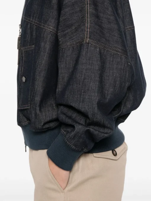 BRUNELLO CUCINELLI Denim bomber