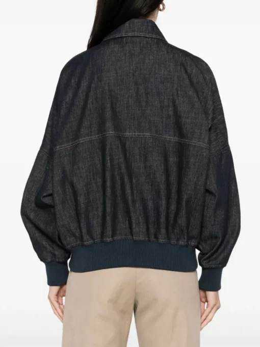BRUNELLO CUCINELLI Denim bomber