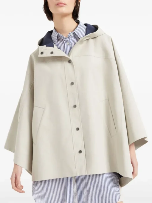 BRUNELLO CUCINELLI Jacket with cap sleeves