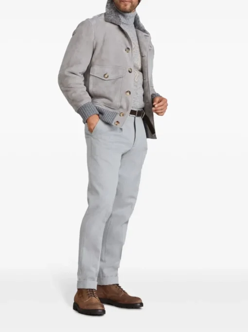 BRUNELLO CUCINELLI Maglione con intarsi