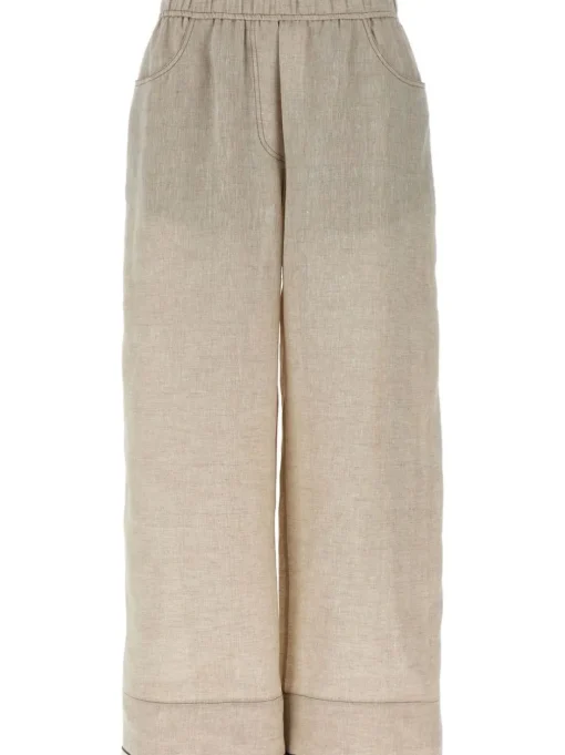 BRUNELLO CUCINELLI Monile straight trousers