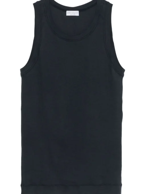 BRUNELLO CUCINELLI Ribbed tank top