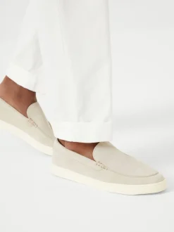 BRUNELLO CUCINELLI Suede loafers