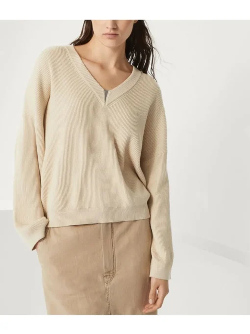 BRUNELLO CUCINELLI Sweater with Monili decoration