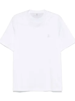 BRUNELLO CUCINELLI T-shirt with layered design