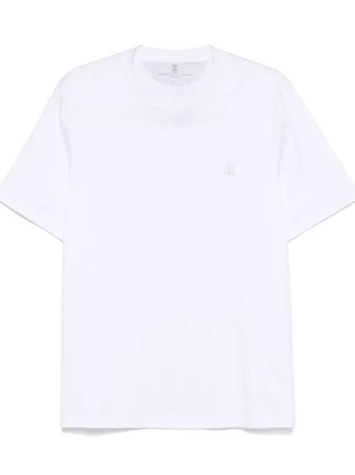 BRUNELLO CUCINELLI T-shirt with layered design