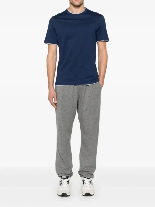 BRUNELLO CUCINELLI T-shirt with layered design