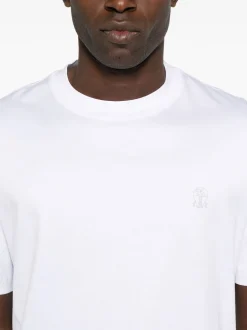 BRUNELLO CUCINELLI T-shirt with layered design