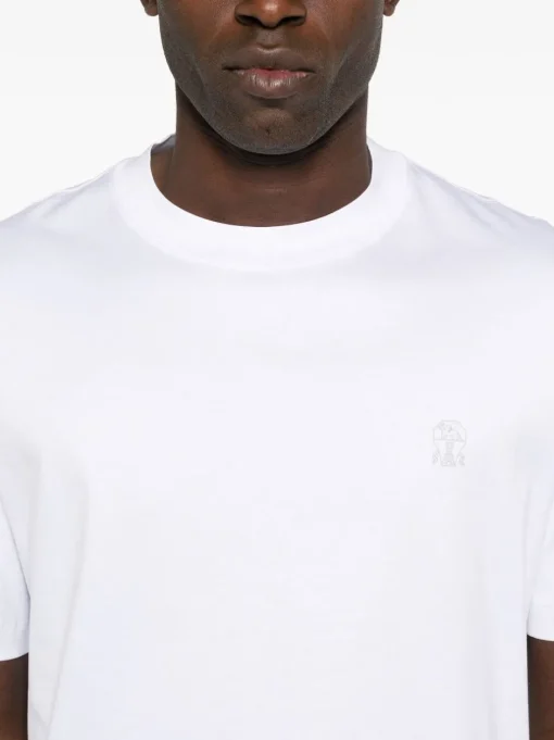 BRUNELLO CUCINELLI T-shirt with layered design