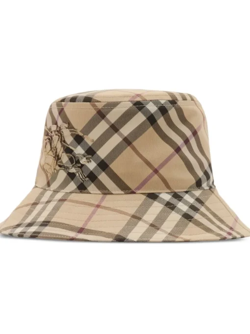 BURBERRY Checked bucket hat
