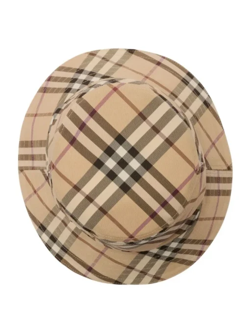 BURBERRY Checked bucket hat