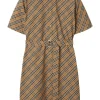 BURBERRY Checked cotton dress