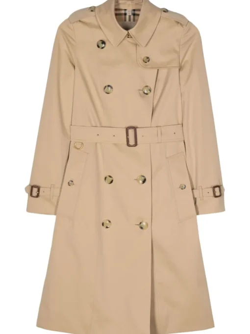 BURBERRY double-breasted trench coat