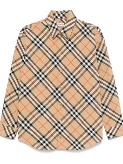 BURBERRY IP checked shirt