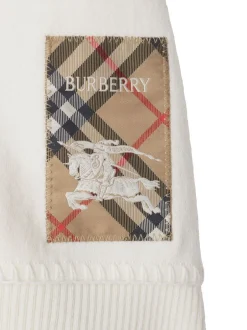 Kids BURBERRY KIDS Checked cape with logo application