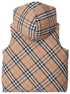Kids/BOY BURBERRY KIDS Checked padded vest